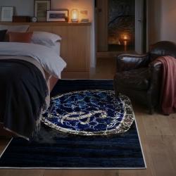mls sporting kansas city area rug non slip soccer carpet home decor gift idea for fans bedroom skc33