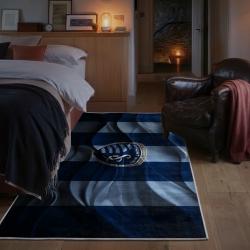 mls sporting kansas city area rug non slip soccer carpet home decor gift idea for fans bedroom skc51