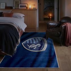 mls sporting kansas city area rug non slip soccer carpet home decor gift idea for fans bedroom skc56
