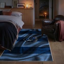 mls sporting kansas city area rug non slip soccer carpet home decor gift idea for fans bedroom skc62