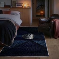 mls sporting kansas city area rug non slip soccer carpet home decor gift idea for fans bedroom skc91