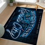 mls sporting kansas city area rug non slip soccer carpet home decor gift idea for fans living room skc18