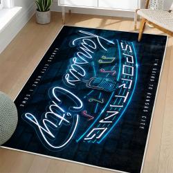 MLS Sporting Kansas City Area Rug Non-Slip Soccer Carpet Home Decor Gift Idea For Fans SKC18