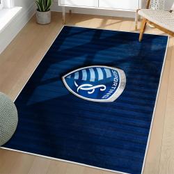 MLS Sporting Kansas City Area Rug Non-Slip Soccer Carpet Home Decor Gift Idea For Fans SKC35