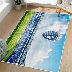 MLS Sporting Kansas City Area Rug Non-Slip Soccer Carpet Home Decor Gift Idea For Fans SKC63