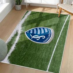 MLS Sporting Kansas City Area Rug Non-Slip Soccer Carpet Home Decor Gift Idea For Fans SKC67