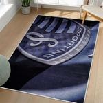 mls sporting kansas city area rug non slip soccer carpet home decor gift idea for fans living room skc71