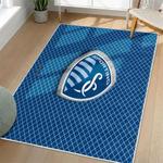 mls sporting kansas city area rug non slip soccer carpet home decor gift idea for fans living room skc77