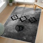 mls sporting kansas city area rug non slip soccer carpet home decor gift idea for fans living room skc83