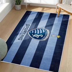 MLS Sporting Kansas City Area Rug Non-Slip Soccer Carpet Home Decor Gift Idea For Fans SKC92