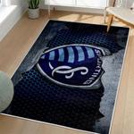 mls sporting kansas city area rug non slip soccer carpet home decor gift idea for fans living room skc95