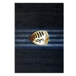 mls sporting kansas city area rug non slip soccer carpet home decor gift idea for fans skc1