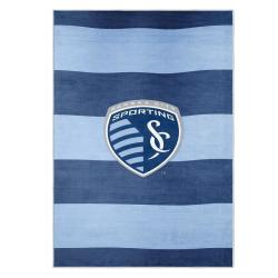 mls sporting kansas city area rug non slip soccer carpet home decor gift idea for fans skc19