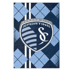 mls sporting kansas city area rug non slip soccer carpet home decor gift idea for fans skc2