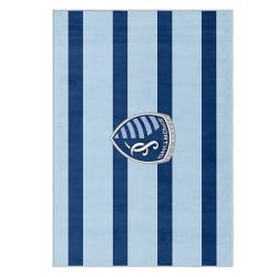 mls sporting kansas city area rug non slip soccer carpet home decor gift idea for fans skc27