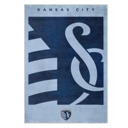 mls sporting kansas city area rug non slip soccer carpet home decor gift idea for fans skc28