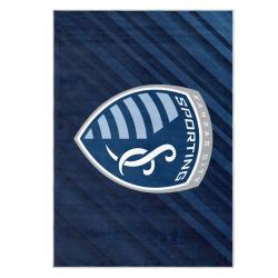 mls sporting kansas city area rug non slip soccer carpet home decor gift idea for fans skc5