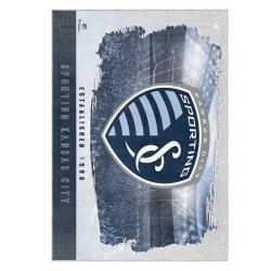 mls sporting kansas city area rug non slip soccer carpet home decor gift idea for fans skc53