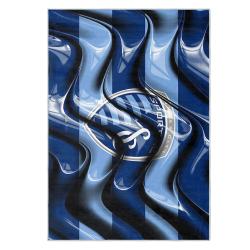 mls sporting kansas city area rug non slip soccer carpet home decor gift idea for fans skc6