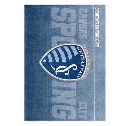 mls sporting kansas city area rug non slip soccer carpet home decor gift idea for fans skc60
