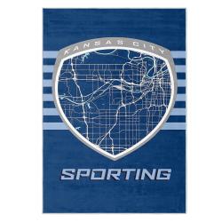 mls sporting kansas city area rug non slip soccer carpet home decor gift idea for fans skc68