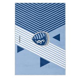 mls sporting kansas city area rug non slip soccer carpet home decor gift idea for fans skc69