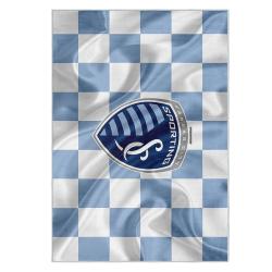 mls sporting kansas city area rug non slip soccer carpet home decor gift idea for fans skc73