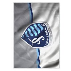 mls sporting kansas city area rug non slip soccer carpet home decor gift idea for fans skc79