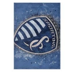 mls sporting kansas city area rug non slip soccer carpet home decor gift idea for fans skc8
