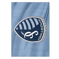 mls sporting kansas city area rug non slip soccer carpet home decor gift idea for fans skc86