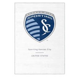 mls sporting kansas city area rug non slip soccer carpet home decor gift idea for fans skc89