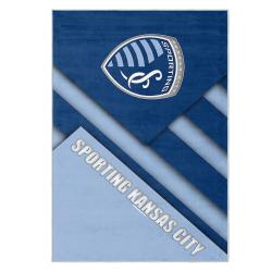 mls sporting kansas city area rug non slip soccer carpet home decor gift idea for fans skc94