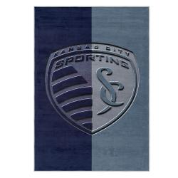 mls sporting kansas city area rug non slip soccer carpet home decor gift idea for fans skc96