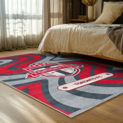 mls toronto fc soccer team logo sport carpet area rug home decor gift idea for fans bedroom tfc10