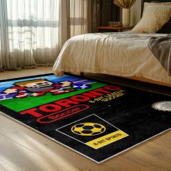 mls toronto fc soccer team logo sport carpet area rug home decor gift idea for fans bedroom tfc100
