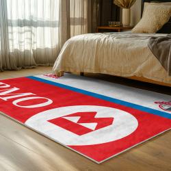 mls toronto fc soccer team logo sport carpet area rug home decor gift idea for fans bedroom tfc2