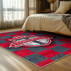 mls toronto fc soccer team logo sport carpet area rug home decor gift idea for fans bedroom tfc22