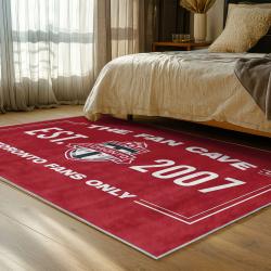 mls toronto fc soccer team logo sport carpet area rug home decor gift idea for fans bedroom tfc23