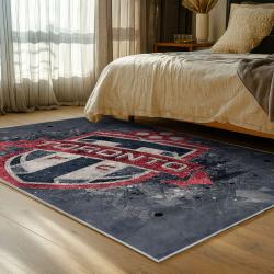 mls toronto fc soccer team logo sport carpet area rug home decor gift idea for fans bedroom tfc28