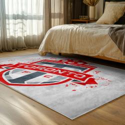 mls toronto fc soccer team logo sport carpet area rug home decor gift idea for fans bedroom tfc31
