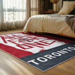 mls toronto fc soccer team logo sport carpet area rug home decor gift idea for fans bedroom tfc38