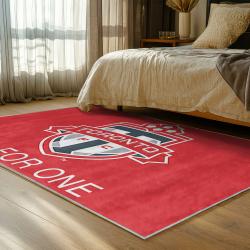 mls toronto fc soccer team logo sport carpet area rug home decor gift idea for fans bedroom tfc40
