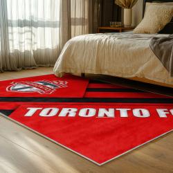 mls toronto fc soccer team logo sport carpet area rug home decor gift idea for fans bedroom tfc41