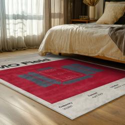 mls toronto fc soccer team logo sport carpet area rug home decor gift idea for fans bedroom tfc49