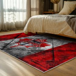 mls toronto fc soccer team logo sport carpet area rug home decor gift idea for fans bedroom tfc50
