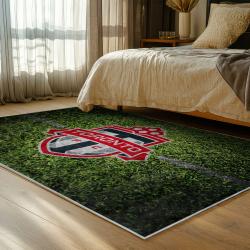 mls toronto fc soccer team logo sport carpet area rug home decor gift idea for fans bedroom tfc55