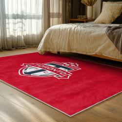 mls toronto fc soccer team logo sport carpet area rug home decor gift idea for fans bedroom tfc63