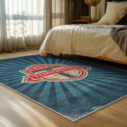 mls toronto fc soccer team logo sport carpet area rug home decor gift idea for fans bedroom tfc65
