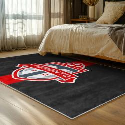mls toronto fc soccer team logo sport carpet area rug home decor gift idea for fans bedroom tfc75