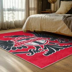 mls toronto fc soccer team logo sport carpet area rug home decor gift idea for fans bedroom tfc84
